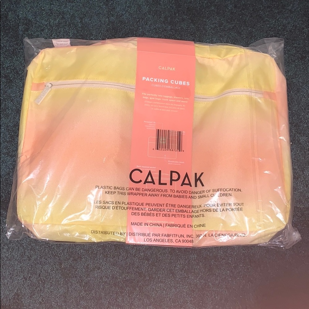 Packing cubes